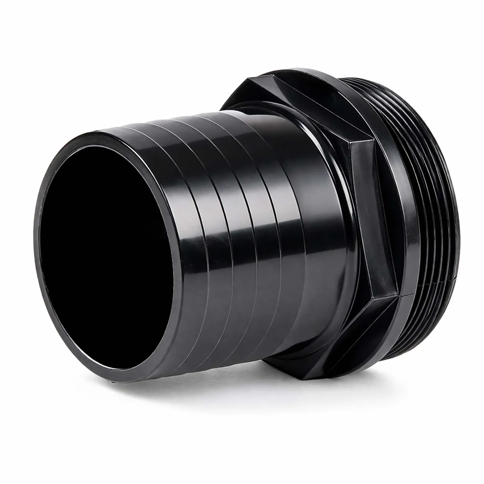 Schlauchtülle Ø75mm (3") aus Kunststoff mit 88mm DN80 (G3") AG Ersatzteil für Schmutzwasserpumpe