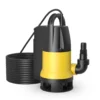 Schmutzwasserpumpe 8000 l/h 400 W, max. Förderhöhe 5 m, Fremdkörper bis Ø 35 mm