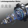 Schmutzwasserpumpe 7.500l/h, 400W, max. Förderhöhe 5m, Fremdkörper bis Ø35mm