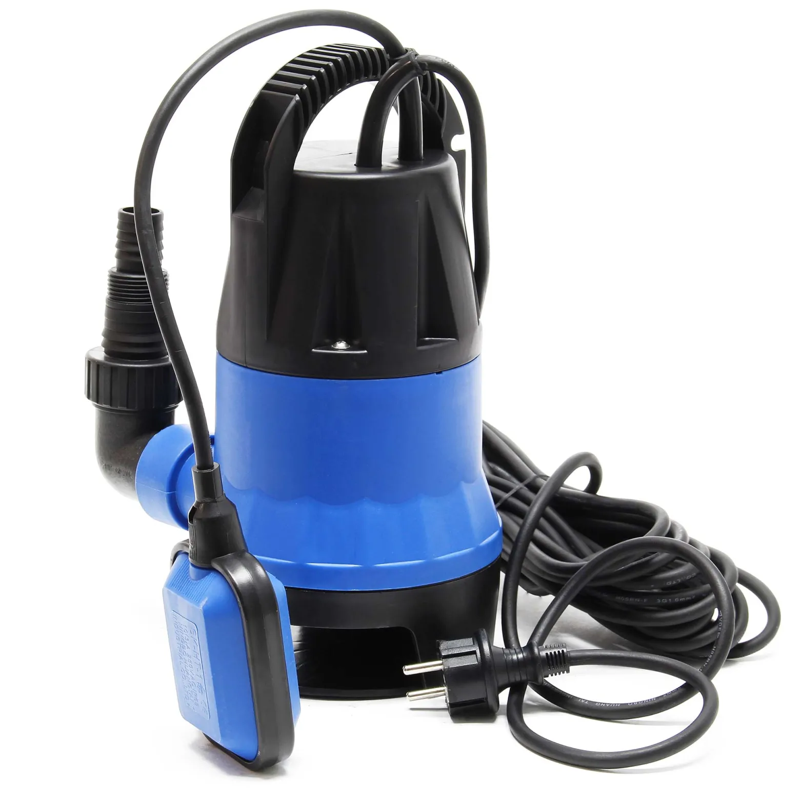 Schmutzwasserpumpe 400 W 7500 l/h Tauchpumpe Gartenpumpe Brunnenpumpe Entwässerungspumpe