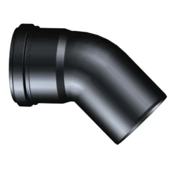 SunSun Auslass für CBF-350 CBF-350B CBF-350C und CBF-550 Bioteichfilter Ø 76,2 mm/3 Zoll 45° gebogen