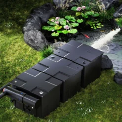 SunSun Bio CBF-350C Teichfilter bis 90000L Teichvolumen max. 10000L/h 3-Kammer Durchlauffilter Modulteichfilter Teich Filter Biofilter