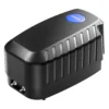 SunSun CAP-20 Sauerstoffpumpe 8 W, Luftpumpe für 8 m³ Aquarium und Gartenteich, Teichbelüfter 13 l/min mit 4 Luftausgängen, Belüftungspumpe mit 2x Luftstein und 2x Rückschlagventil