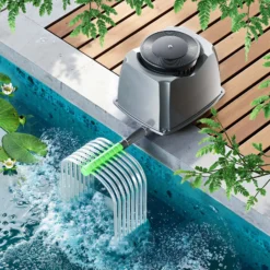 SunSun CAP-100 Sauerstoffpumpe 70 W, Luftpumpe für 80 m³ Aquarium und Gartenteich, Teichbelüfter 100 l/min mit 16 Luftausgängen
