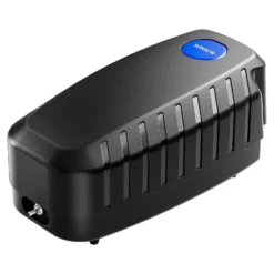SunSun CAP-10 Sauerstoffpumpe 4 W, Luftpumpe für 3 m³ Aquarium und Gartenteich, Teichbelüfter 5 l/min mit 4 Luftausgängen, Belüftungspumpe mit Luftstein und Rückschlagventil