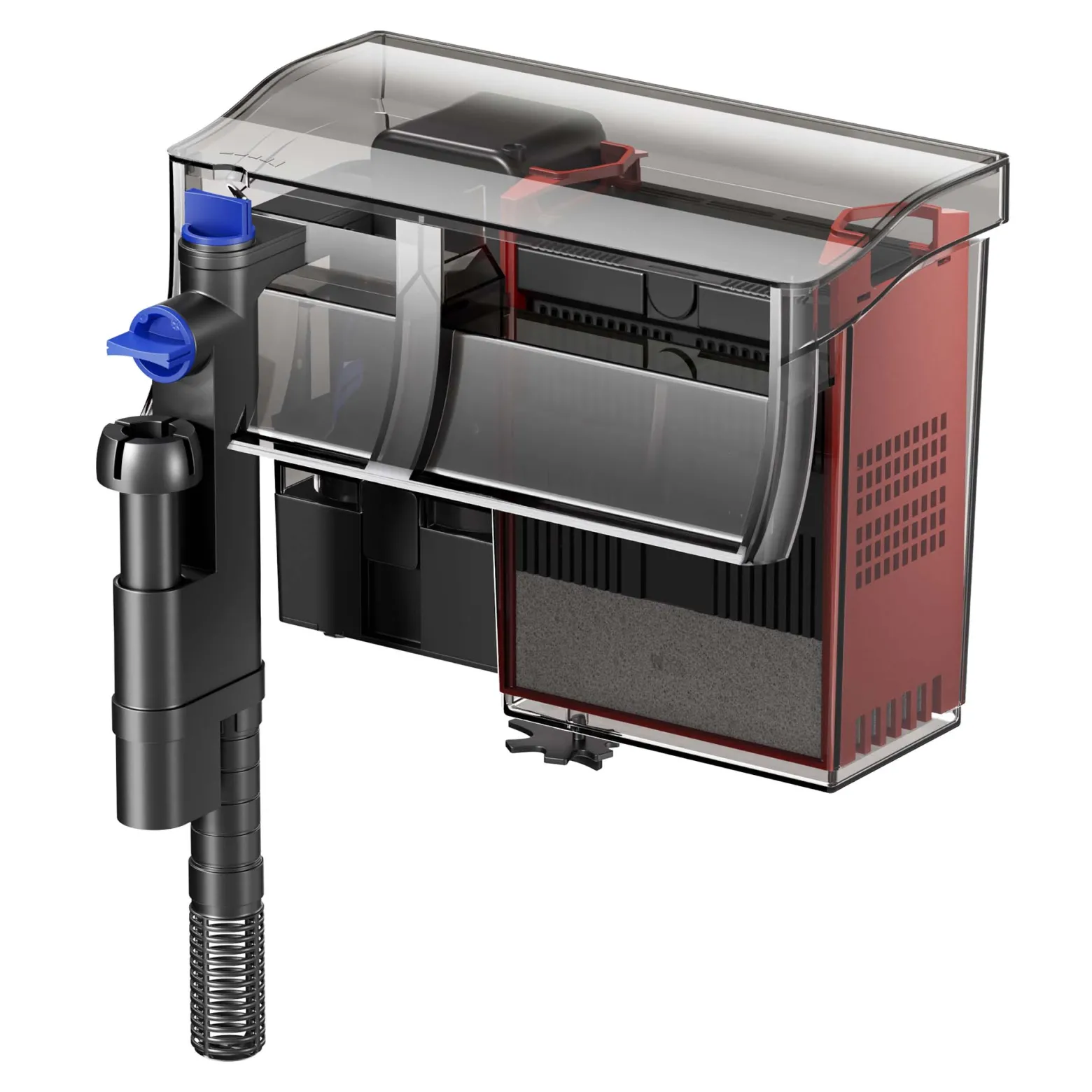 SunSun CBG-800 Hang On Filter mit UVc-Lampe, Anhängefilter 800 l/h für Aquarien bis 190 L