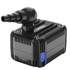 SunSun CDF-5800 Teichpumpe 24V DC / 5000 l/h / 40 W, Bachlaufpumpe mit integriertem Blockier- und Trockenlaufschutz, Gartenteichpumpe, Gleichstrompumpe