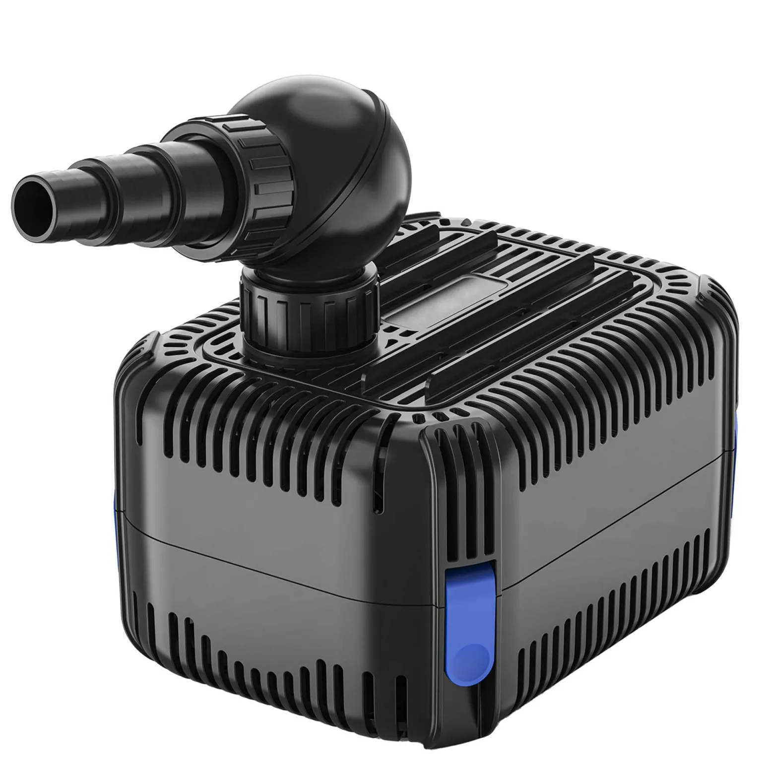 SunSun CDF-5800 Teichpumpe 24V DC / 5000 l/h / 40 W, Bachlaufpumpe mit integriertem Blockier- und Trockenlaufschutz, Gartenteichpumpe, Gleichstrompumpe