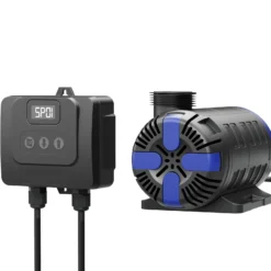 SunSun CET-15000 SuperECO Teichpumpe 15.000 l/h / 180 W, energiesparende Filterpumpe, Bachlaufpumpe für Koiteiche, Umwälzpumpe, Gartenteichpumpe