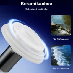 SunSun CET-30000 SuperECO Teichpumpe 28.000 l/h / 400 W, energiesparende Filterpumpe, Bachlaufpumpe für Koiteiche, Umwälzpumpe, Gartenteichpumpe