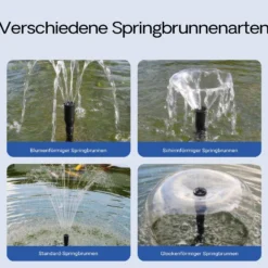 SunSun CHJ-603 SuperECO Teichpumpe 600 l/h 8 W, 1,3 m Förderhöhe, als Springbrunnenpumpe Filterpumpe Skimmerpumpe regelbar höhenverstellbar
