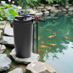 SunSun CPF-15000 Druckteichfilter 10.000 l/h / 18 W UVC Einheit, Teichdruckfilter für Teiche bis 30.000 Liter, Teichklärer, Filteranlage