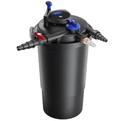 SunSun CPF-15000 Druckteichfilter 10.000 l/h / 18 W UVC Einheit, Teichdruckfilter für Teiche bis 30.000 Liter, Teichklärer, Filteranlage