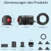 SunSun CQB-2000 SuperECO Teichpumpe 2400 l/h / 35 W, Filterpumpe mit Keramikachse, für Koiteiche