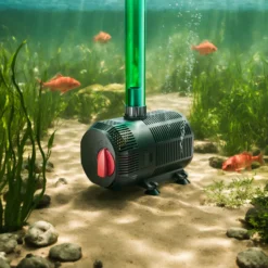 SunSun CQB-2000 SuperECO Teichpumpe 2400 l/h / 35 W, Filterpumpe mit Keramikachse, für Koiteiche