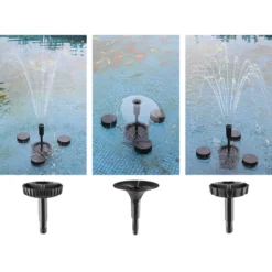 SunSun CSP-250 Schwimmskimmer für Teiche bis 40 m², 2500 l/h 45 W, Skimmer mit Springbrunnen, Blättersammler mit Pumpe für Gartenteich Teichpflege