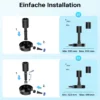 SunSun CSP-40 Standskimmer für Teiche bis 40 m², max. 16.000 l/h, Skimmer als Blättersammler für Gartenteich Teichpflege, zum Anschluss an Pumpe