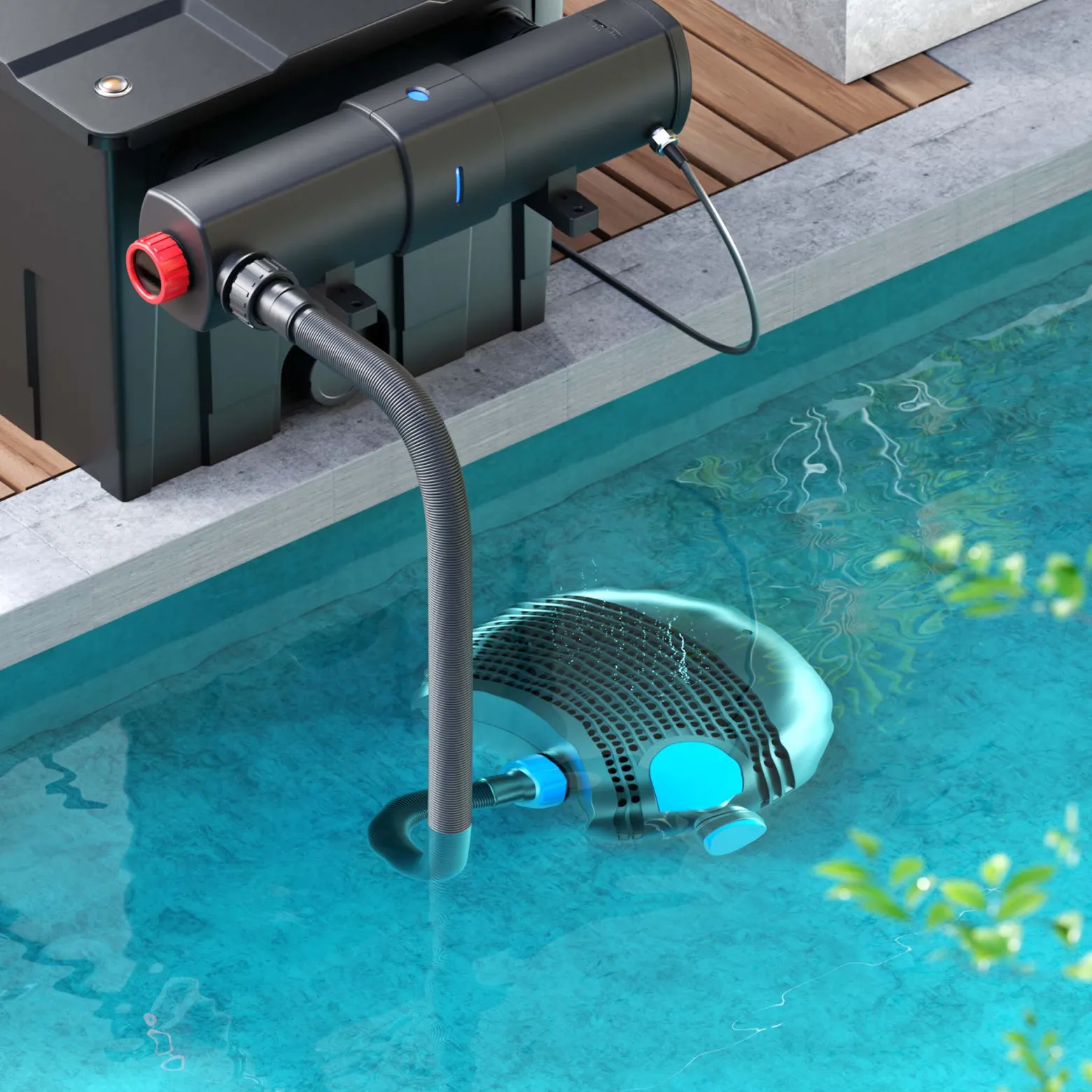 SunSun CTF-10000 SuperECO Teichpumpe 10.000 l/h / 80 W, energiesparende Filterpumpe, Bachlaufpumpe für Koiteiche, Umwälzpumpe, Gartenteichpumpe