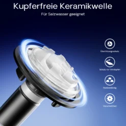 SunSun CTM-3800 SuperECO Teichpumpe 3600 l/h / 20 W, energiesparende Filterpumpe, Bachlaufpumpe für Koiteiche, Umwälzpumpe, Gartenteichpumpe, Skimmerpumpe