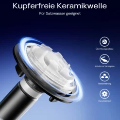 SunSun CTM-10000 SuperECO Teichpumpe 10.000 l/h / 80 W, energiesparende Filterpumpe, Bachlaufpumpe für Koiteiche, Umwälzpumpe, Gartenteichpumpe, Skimmerpumpe