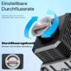 SunSun CTP-10000 SuperECO Teichpumpe 10.000 l/h / 80 W, energiesparende Filterpumpe, Bachlaufpumpe für Koiteiche, Umwälzpumpe, Gartenteichpumpe