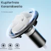 SunSun CTP-5800 SuperECO Teichpumpe 5200 l/h / 40 W, energiesparende Filterpumpe, Bachlaufpumpe für Koiteiche, Umwälzpumpe, Gartenteichpumpe