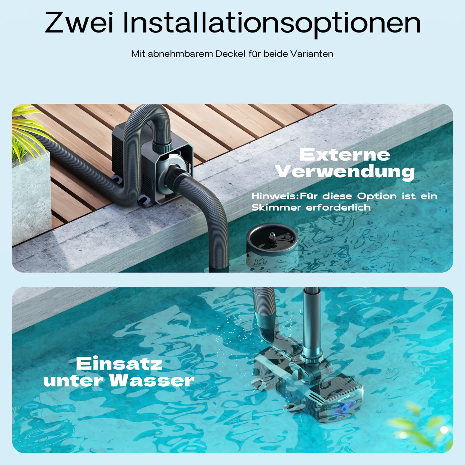 SunSun CTP-2803 SuperECO Teichpumpe 3000 l/h 10 W, 2 m Förderhöhe, als Springbrunnenpumpe Filterpumpe Skimmerpumpe regelbar höhenverstellbar