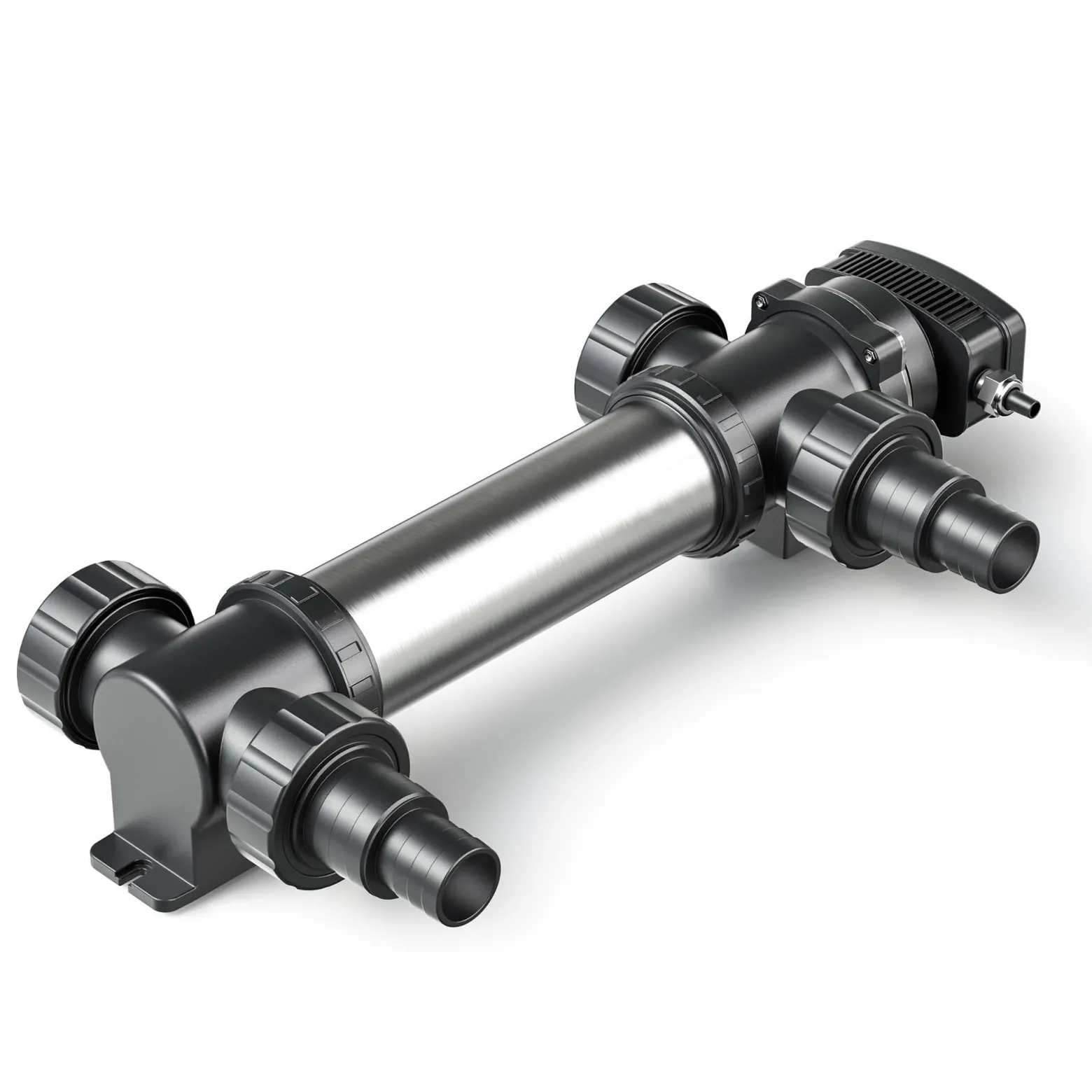 SunSun CUV-736 Teichklärer 7000 l/h / 36 W UVC, Vorklärgerät für Teichfilter & Teichpumpe, Wasserklärer mit UV-Lampe, Lichtfilter zur Algenbekämpfung