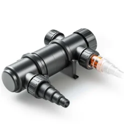 SunSun CUV-111 Teichklärer 1700 l/h / 11 W UVC, Vorklärgerät für Teichfilter & Teichpumpe, Wasserklärer mit UV-Lampe, Lichtfilter zur Algenbekämpfung