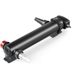 SunSun CUV-324 Teichklärer 5000 l/h / 24 W UVC, Vorklärgerät für Teichfilter & Teichpumpe, Wasserklärer mit UV-Lampe, Lichtfilter zur Algenbekämpfung
