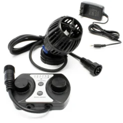 SunSun CW-120 Strömungspumpe 700-8000 l/h 20 W Aquarium Pumpe mit einstellbarer Wellenform, Wellenzyklus und Pumpleistung, mit Tag- und Nachmodus
