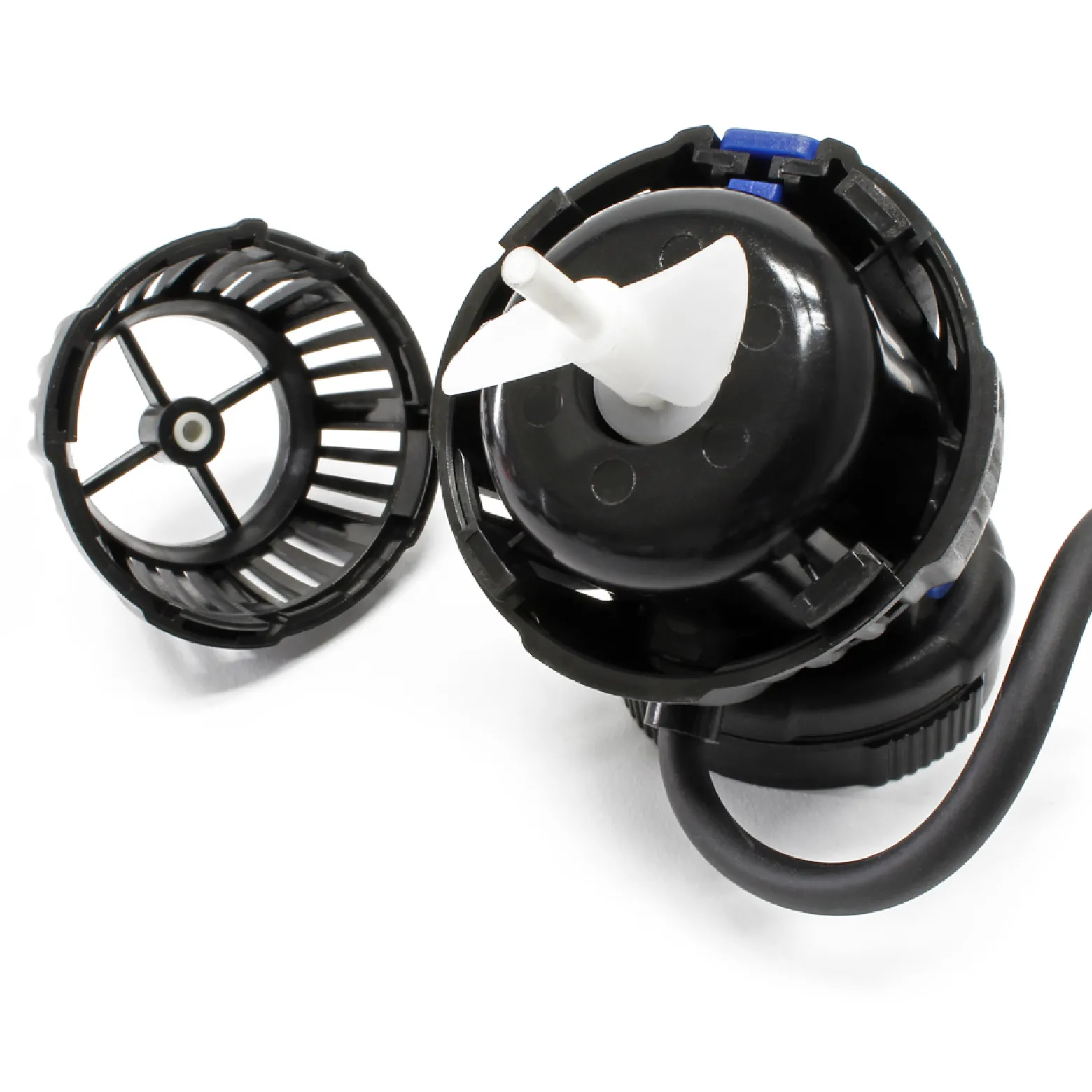 SunSun CW-120 Strömungspumpe 700-8000 l/h 20 W Aquarium Pumpe mit einstellbarer Wellenform, Wellenzyklus und Pumpleistung, mit Tag- und Nachmodus