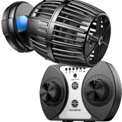SunSun CW-160 Strömungspumpe 1700-20000 l/h 60 W Aquarium Pumpe mit einstellbarer Wellenform, Wellenzyklus und Pumpleistung, mit Tag- und Nachmodus