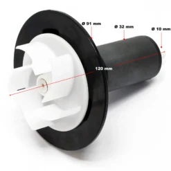 SunSun Ersatzteil für CET-15000 SuperEco Teichpumpe – Rotor Set – für Teich, Gartenpumpe, Skimmer, Bachlauf Zubehör