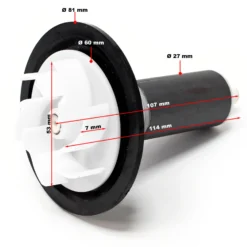 SunSun Ersatzteil für CET-8000 SuperEco Teichpumpe – Rotor Set – für Teich, Gartenpumpe, Skimmer, Bachlauf Zubehör