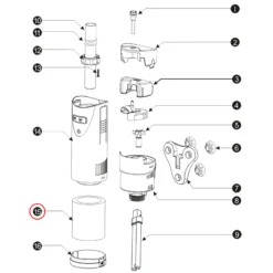 SunSun Ersatzteil für CUP-807 Aquarium Innenfilter – Filter – schwarz – Ersatz Filtermaterial Filterschwamm für Aquarium Aquaristik