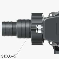 SunSun Ersatzteil für CUV 7er Serie Teichklärer – Auslassverbindung – 1,5-2'' – für Teichfilter, UV Leuchtmittel, UVC Klärer Zubehör