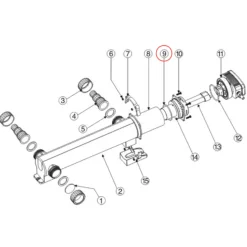 SunSun Ersatzteil für CUV 300er und 600er Serie Teichklärer – O-Ring – für Teichfilter, UV Leuchtmittel, UVC Klärer Zubehör