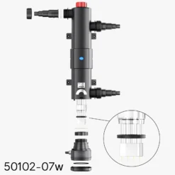 SunSun Ersatzteil für CUV-236 Teichklärer – O-Ring 3 A – für Teichfilter, UV Leuchtmittel, UVC Klärer Zubehör