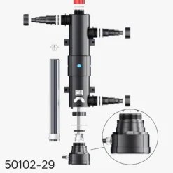 SunSun Ersatzteil für CUV-236 Teichklärer – Anschlusseinheit – für Teichfilter, UV Leuchtmittel, UVC Klärer Zubehör