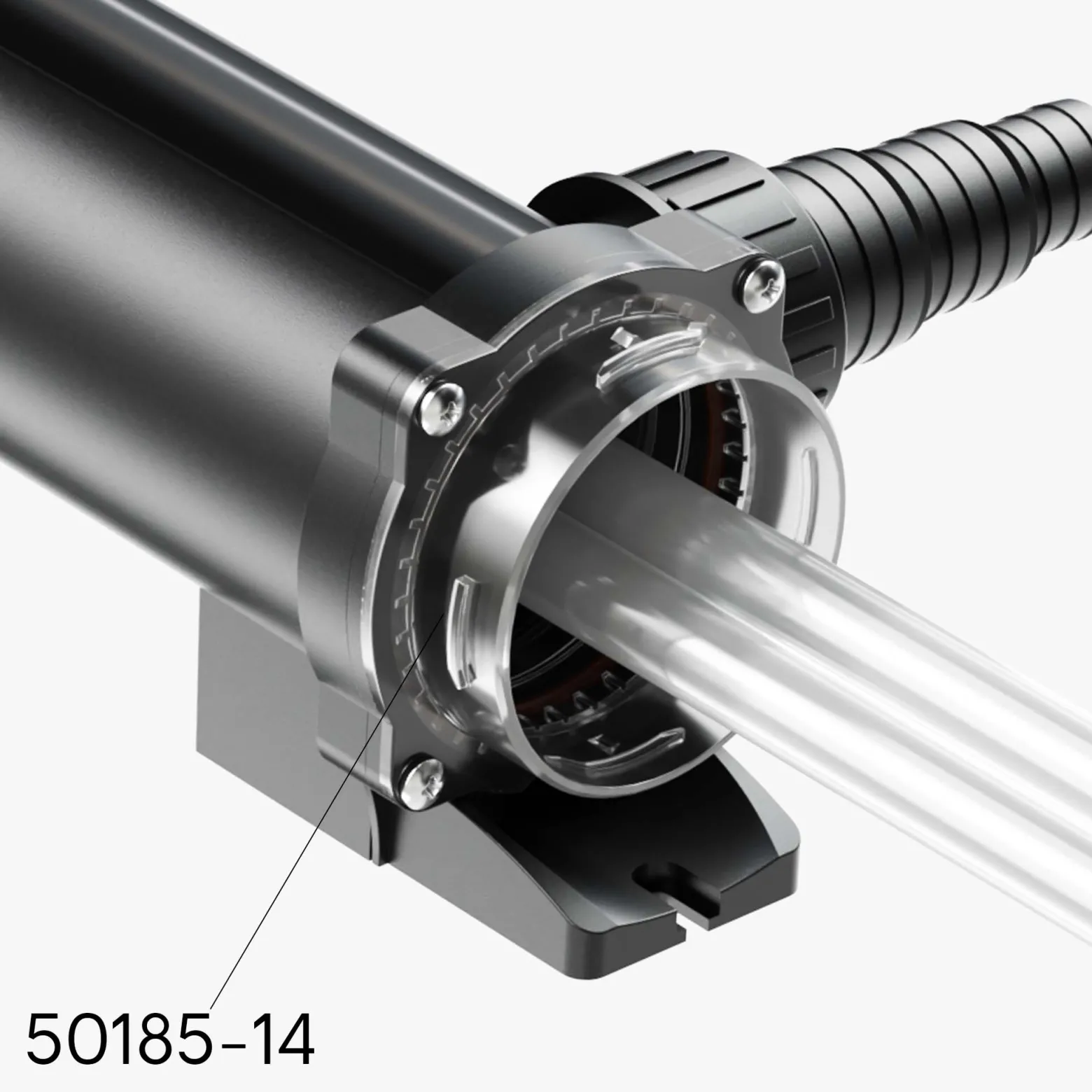 SunSun Ersatzteil für CUV-336 Teichklärer – Quarzglashülse – für Teichfilter, UV Leuchtmittel, UVC Klärer Zubehör