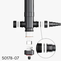 Sun Sun Ersatzteil für CUV-136 Teichklärer – Gummiring – für Teichfilter, UV Leuchtmittel, UVC Klärer Zubehör