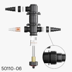 Sun Sun Ersatzteil für CUV-111 Teichklärer – Schraubring – für Teichfilter, UV Leuchtmittel, UVC Klärer Zubehör