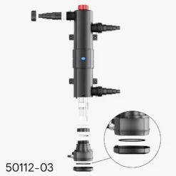 SunSun Ersatzteil für CUV-218 Teichklärer – O-Ring – für Teichfilter, UV Leuchtmittel, UVC Klärer Zubehör
