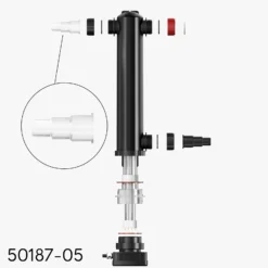 SunSun Ersatzteil für CUV-624 Teichklärer – Durchflussmesser – für Teichfilter, UV Leuchtmittel, UVC Klärer Zubehör