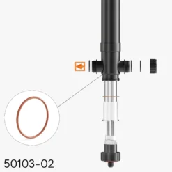 SunSun Ersatzteil für CUV-172 Teichklärer – O-Ring – für Teichfilter, UV Leuchtmittel, UVC Klärer Zubehör