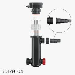 SunSun Ersatzteil für CUV-318 Teichklärer – Schlauchstufentülle – für Teichfilter, UV Leuchtmittel, UVC Klärer Zubehör
