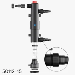 Sun Sun Ersatzteil für CUV-218 Teichklärer – Schraubring – für Teichfilter, UV Leuchtmittel, UVC Klärer Zubehör
