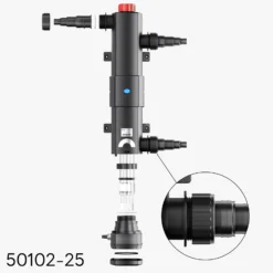 Sun Sun Ersatzteil für CUV-236 Teichklärer – Schraubring – für Teichfilter, UV Leuchtmittel, UVC Zubehör Klärer