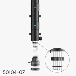 SunSun Ersatzteil für CUV-272 Teichklärer– Quarzglasfixierung A – für Teichfilter, für UV Leuchtmittel, UVC Klärer Zubehör